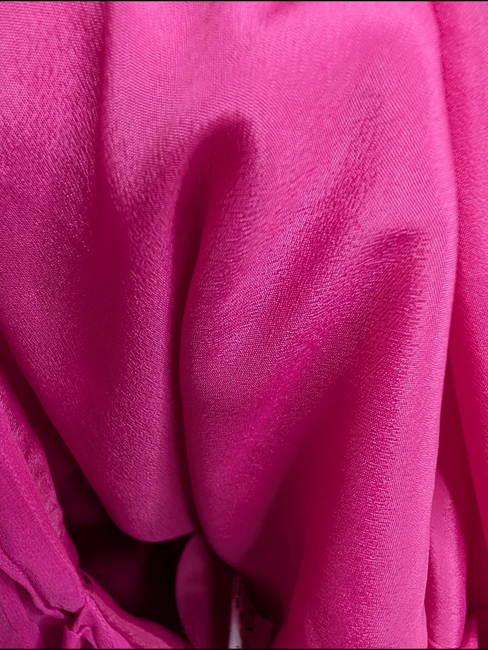 Prada 100% Silk Pleated Mini Dress Hot Pink Size 6‎